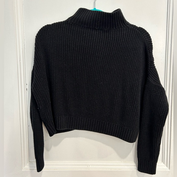 Topshop Knit Sweater Crop - Picture 2 of 5
